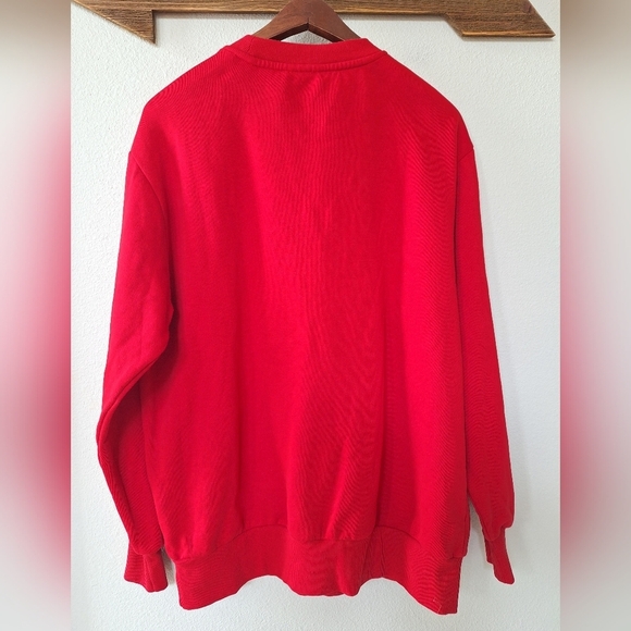 Strawberry Shortcake Womens Oversized Graphic Print Red Sweatshirt Size S/M - Picture 6 of 6